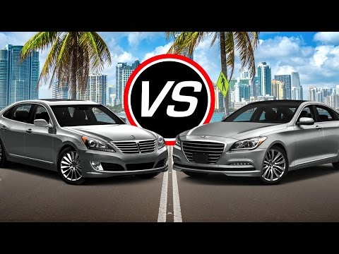 Thumbnail for 2016 Hyundai Equus vs Genesis V8 - Spec Comparison! by Car