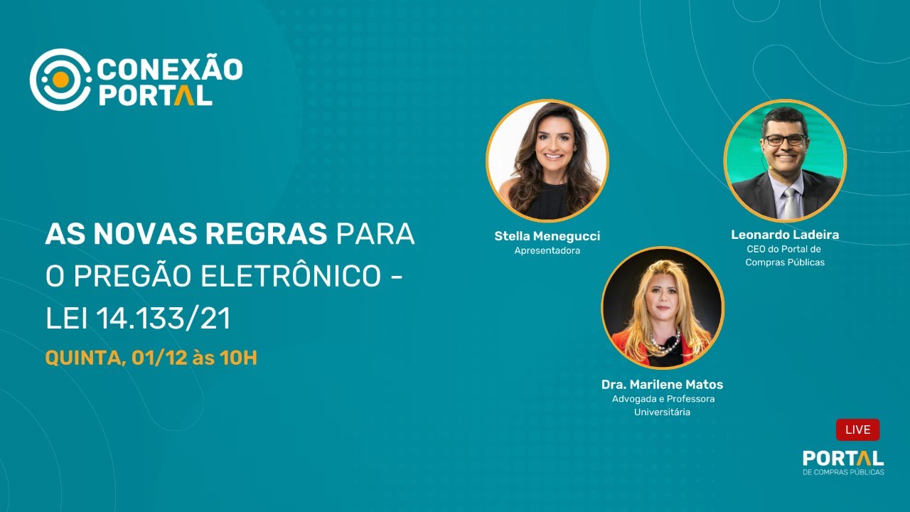 As Novas Regras para o Pregão Eletrônico - Lei 14.133/21
