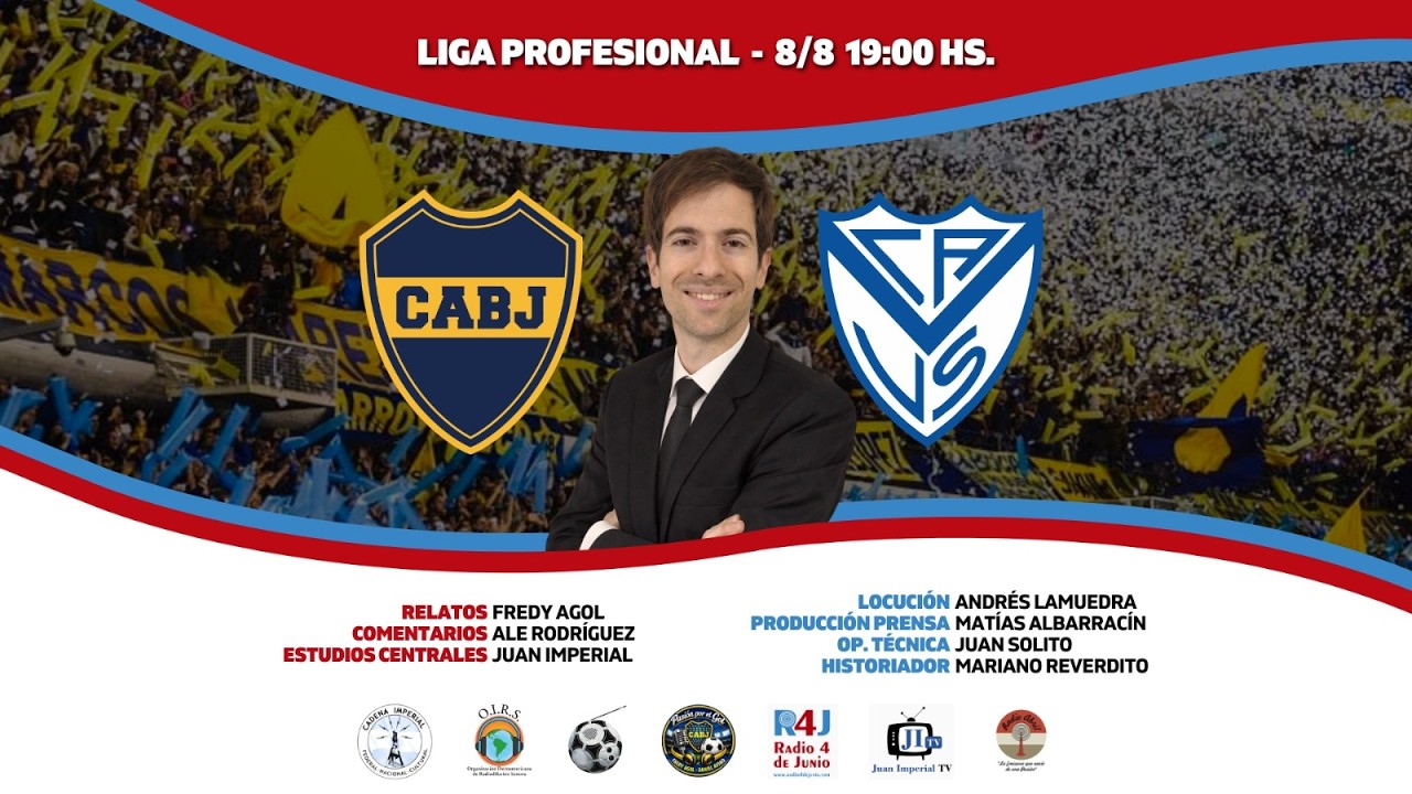 Boca Juniors vs Vélez EN VIVO | Fecha 4 Torneo Clausura 2026 | Liga Profesional