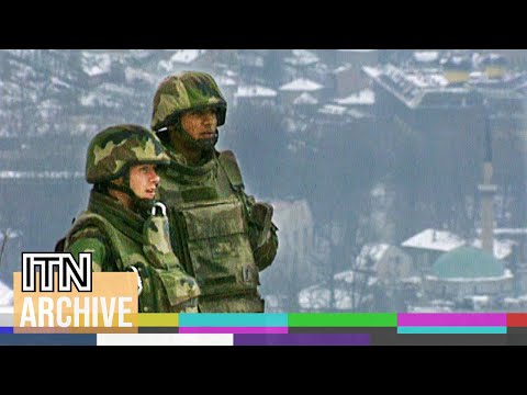Bosnian War and the Siege of Sarajevo | Rare Footage of War's End (1995)