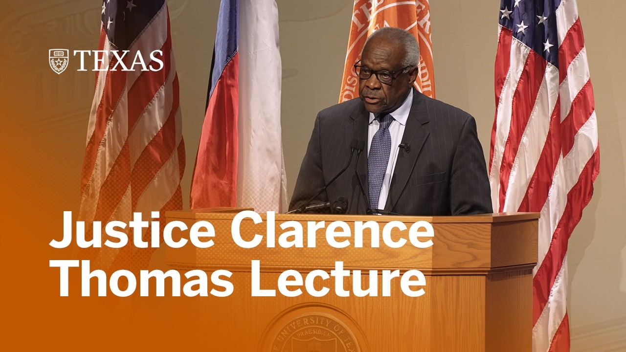 U.S. Supreme Court Justice Clarence Thomas Delivers Special Lecture at UT Austin