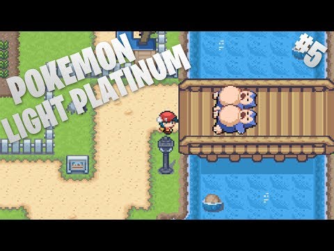 Pokemon Light Platinum Walkthrough Part 5 - Battling Snorlax