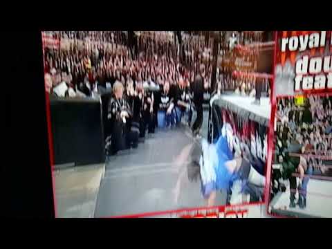 Taka Michinoku brutal faceplant - Royal Rumble 2000