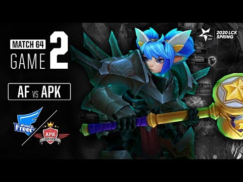 AF vs APK | Match64 Game2 H/L | 2020 LCK Spring