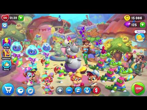 Fishdom 1098 Hard Level - NO BooSTERS