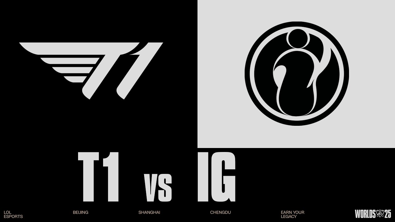 T1 vs IG | WORLDS 2025 | Play-Ins