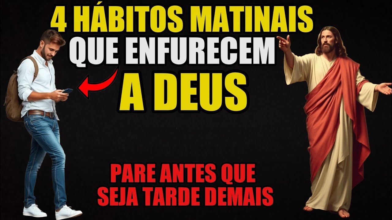 4 Hábitos Que Irritam a Deus - Pare Com Eles Antes Que Seja Tarde DEMAIS