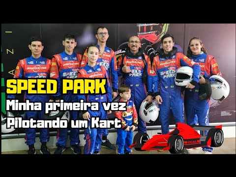 Correndo na maior pista de kart do Brasil...SPEED Park