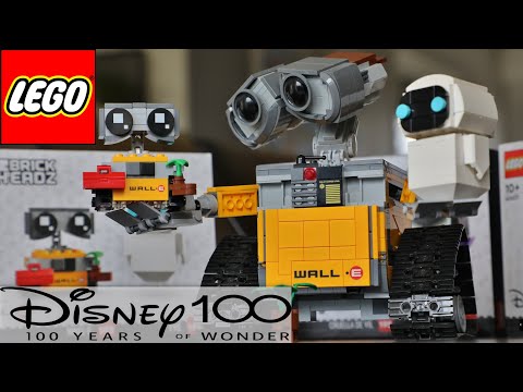 Vidéo LEGO BrickHeadz 40619 : EVE et WALL-E