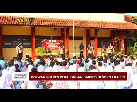 PRESISI UPDATE : POLWAN POLRES PEKALONGAN BAKTI SOSIAL DI SMPN 1 KAJEN 22/08/2024 10.00