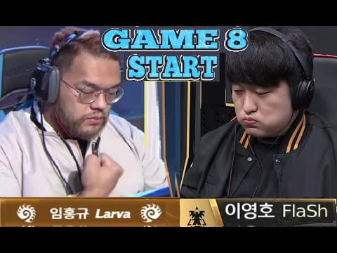 Starcraft FLASH 이영호 vs LARVA 임홍규 TvZ 스타크래프트 Remastered Broodwar 2026 Game 8
