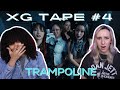 COUPLE REACTS TO [XG TAPE #4] Trampoline (JURIN, HARVEY, MAYA, COCONA)