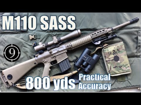 M110 SASS to 800yds: Practical Accuracy (Leupold Mk4, US Sniper Rifle)