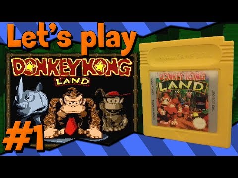 Donkey kong Land (Gameboy)(1080p) - Let's play Part 1: Snes it up!