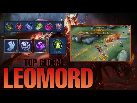 EZ! 7 Minutes Enemy Surrender! | Top Global Leomord by Dragon | Leomord Gameplay & Build 2021 | MLBB