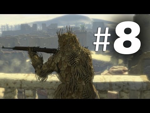 Sniper Elite 3 Part 8 - Ghillie Suit - Gameplay Walkthrough PS4