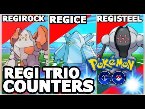 REGI TRIO IN POKEMON GO? | REGIROCK REGICE & REGISTEEL RAID COUNTERS | ARTICUNO BREAKTHROUGH
