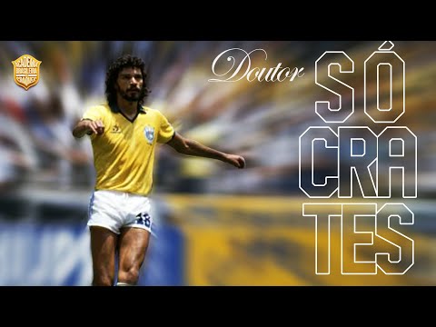 10 GOLAÇOS DE SÓCRATES PELO BRASIL, o craque que era Doutor! #socrates #topgoals #brfoot #bestgoals