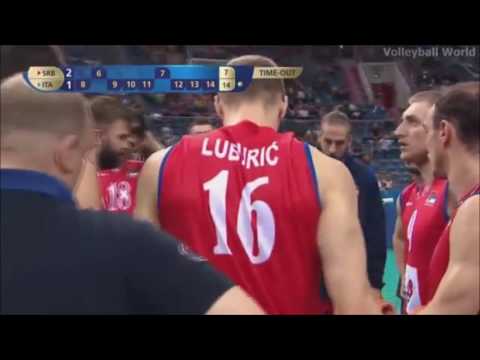 Srbija - Italija 3:2 (Tajmaut Nikola Grbic - ZAJEBITE SUDIJU) - Odbojka svetska liga