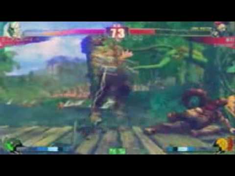 Street Fighter 4 - Ojisan Boy (SA) vs Kanjiname (GO)