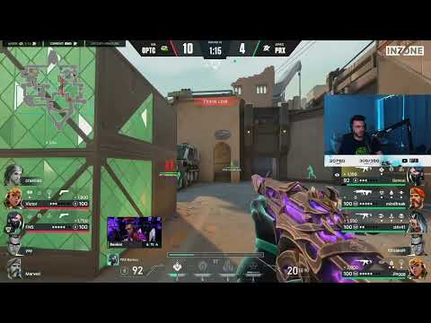 paper rex use old school tactics vs optic gaming | VCT Masters Copenhagen upper final