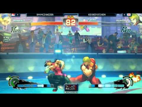 South East Asia Major 2013 Super Street Fighter 4：Arcade Edition Kaizer vs 吉祥寺 Ken