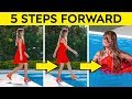 5 STEPS FORWARD CHALLENGE! || FUNNY PRANKS AND AWKWARD SITUATIONS by 123 GO! CHALLENGE