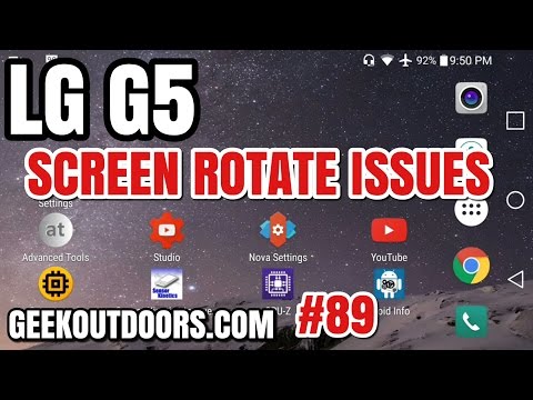LG G5 Accelerometer, Gyroscope, Sensors Problems Geekoutdoors.com EP89