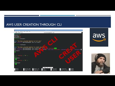 Creating And Displaying Users Through Aws Cli Using Bash Scripting