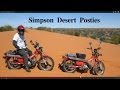 Simpson Desert Posties Honda Ct110