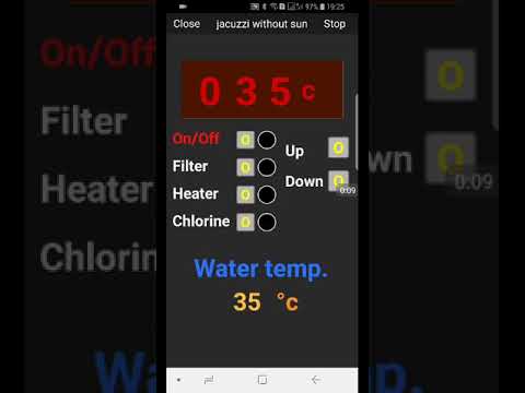 RemoteXY pour commander jacuzzi Intex