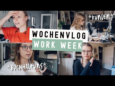 Meine ARBEITSWOCHE als SELBSTSTÄNDIGE Social Media Managerin [WORK WEEK IN MY LIFE]