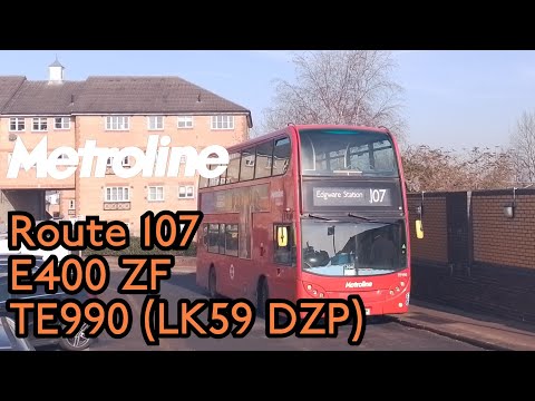 Kickdowns/Redline - 107 | Metroline | TE990 (LK59 DZP)