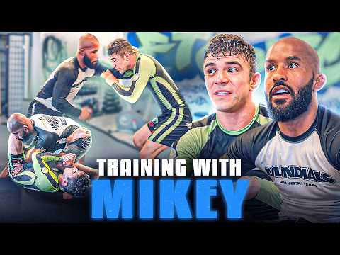 MIGHTY vs MIKEY: Demetrious Johnson Trains w/ BJJ Wizard Mikey Musumeci!