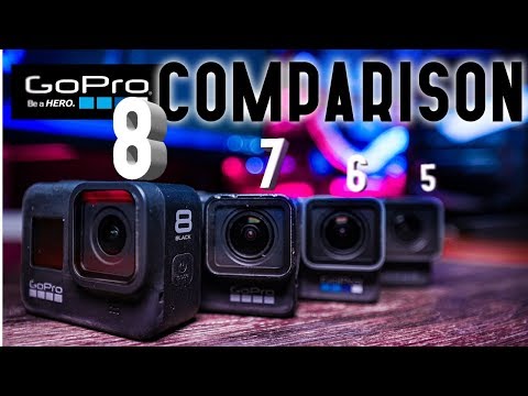 GoPro Comparison Hero 8 vs 5,6, and 7 - Should You Upgrade? The Things Nobody is Talking About!!