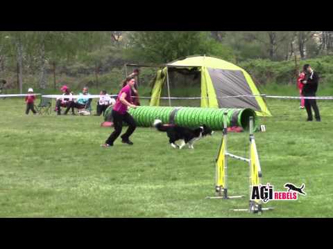 AGIrebels Šárka + Izzi LA2 Zlínské trojzkoušky 1.5.2016