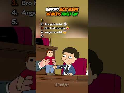 Ranking Most Insane Moments in Family Guy