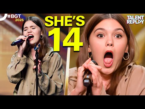 Golden Buzzer Before She’s Even DONE Singing! | BGT 2025