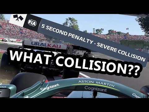 This is a SEVERE Collision?? (F1 2021 Online)