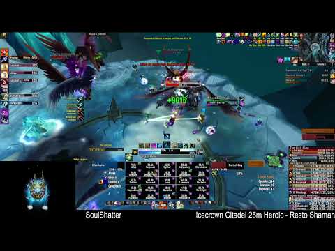 The Lich King 25m Heroic - Resto Shaman POV