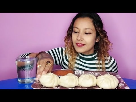 Veg Big Momo Mukbang🥟😋 ||Foodie Maiju Vlogs ||