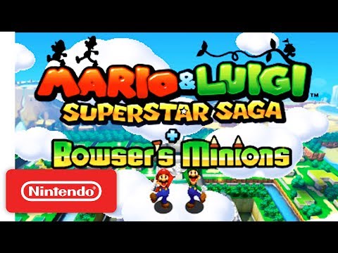 Mario & Luigi: Superstar Saga + Bowser's Minions - Official Game Trailer - Nintendo E3 2017 thumbnail