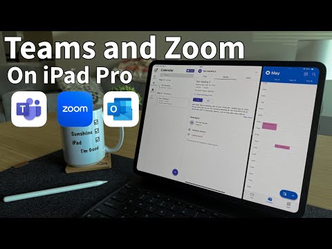 Полное руководство по проведению конференций Teams и Zoom на iPad Pro в 2025 году!