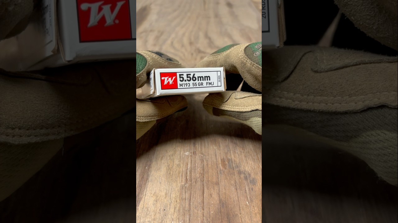 5.56 M193 55gr by Winchester #theammoguy
