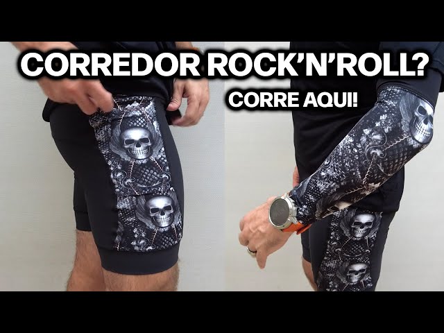 Bermuda de corrida ROCK'N'ROLL?