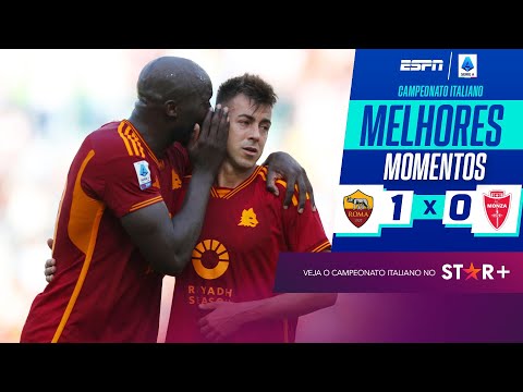 Gols e lances de Roma x Monza