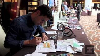 Edelberg at the DC Penshow 2014