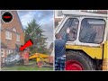 Angry Builder UK : JCB Driver Destroys Customers Car For UnPaid Work 🇬🇧