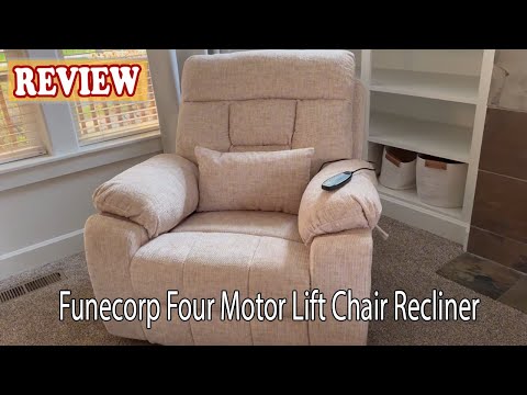 Home Power Lift Recliner Chair for Elderly Electric Recliner Chair with Massage Heat Upholstered Single Sofa with 2 Hidden Cup Holders for Living Room video review thumbnail