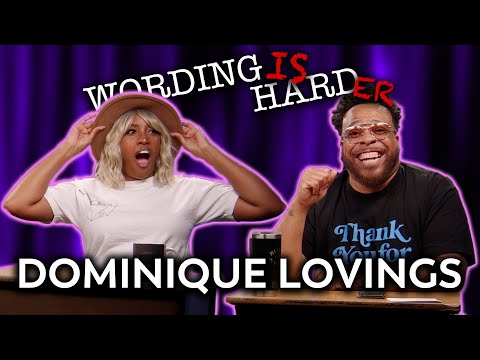 Dominique Lovings Vs Tahir Moore - WORDING IS HARDER